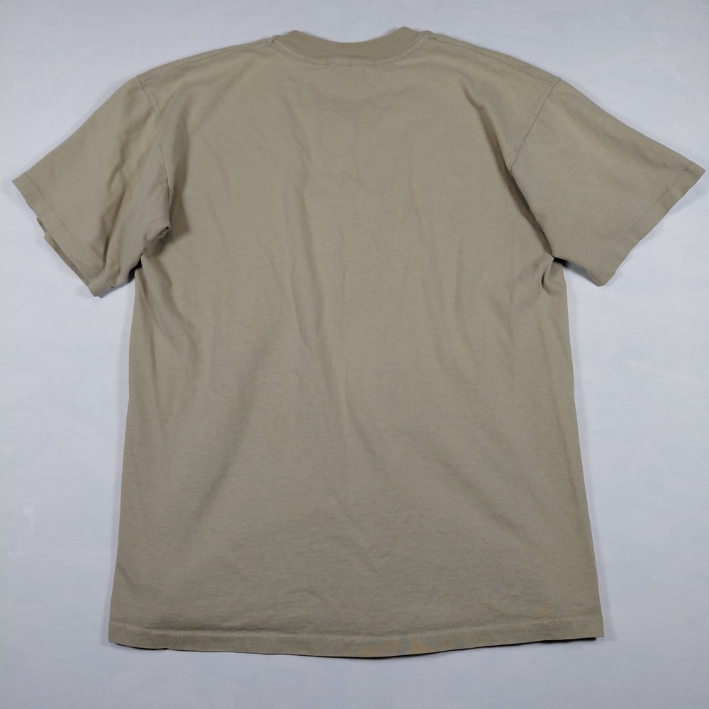 Vintage Anvil Single Stitch Carmel Resort T Shirt Mens Large Tan Cotton‎ Logo - Picture 6 of 9
